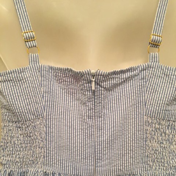 Lilly Pulitzer Christine Dress Size 0 Searsucker - Picture 9 of 14